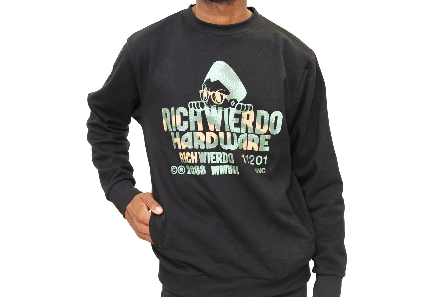 Hardware CrewNeck (Camo Print)