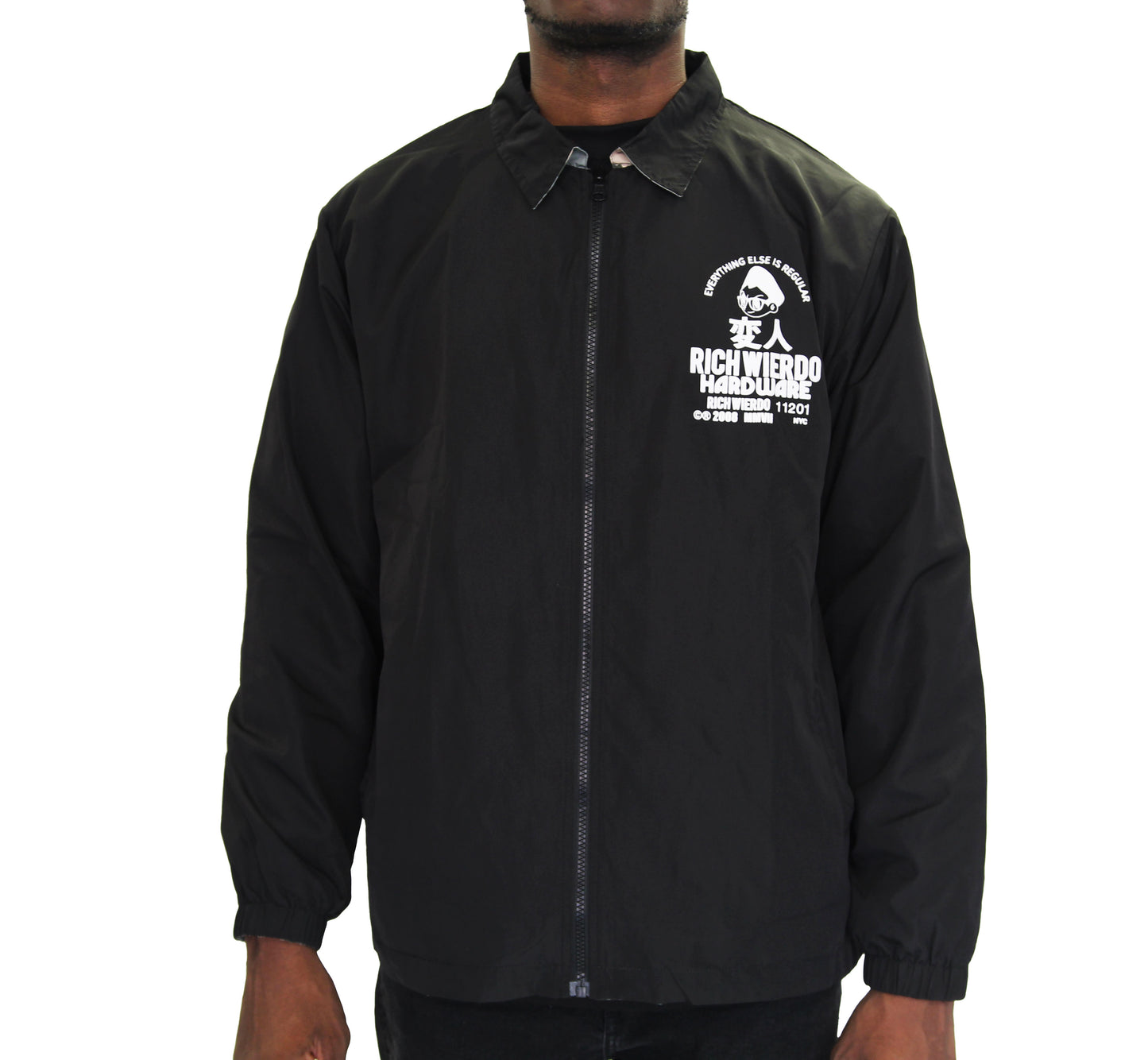 RichWierdo HardWare Reversible Coach Jacket