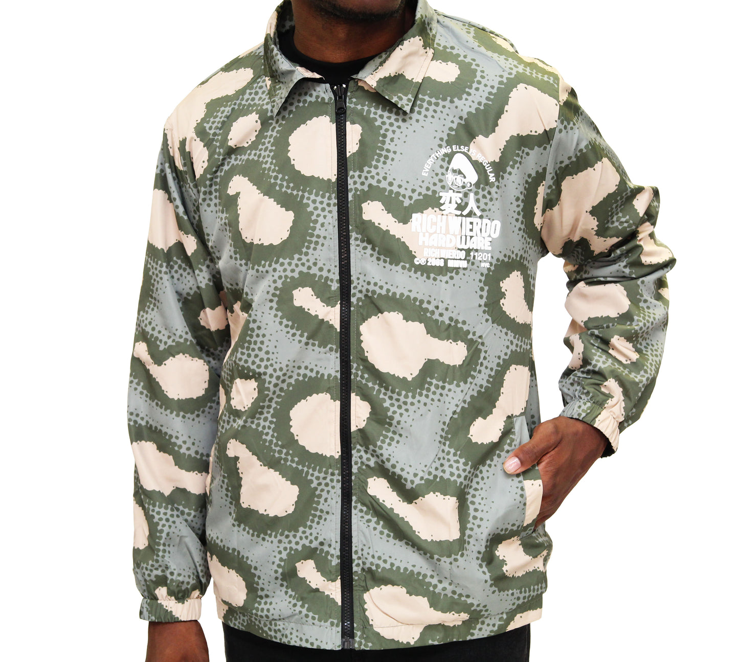 RichWierdo HardWare Reversible Coach Jacket