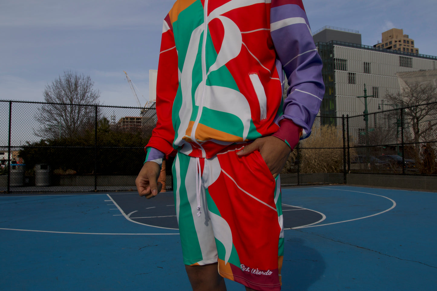 Rich Royal Track&Field Shorts