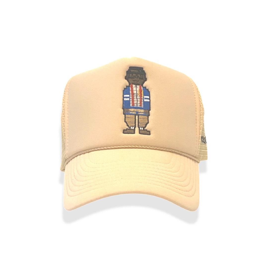 Digital Nerd Trucker (Cream)
