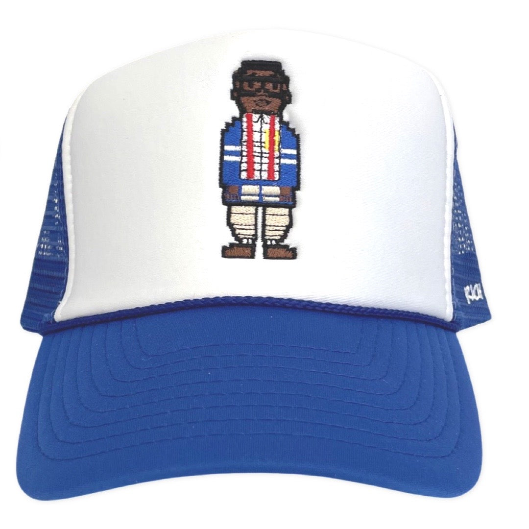 Digital Nerd Trucker Hat (Royal)