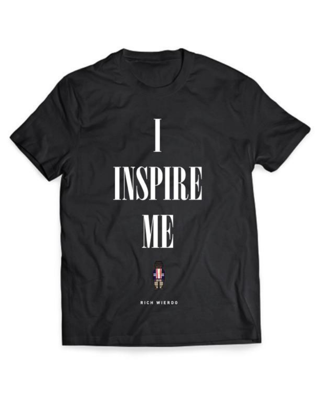 I Inspire Me Graphic Tee (Black)