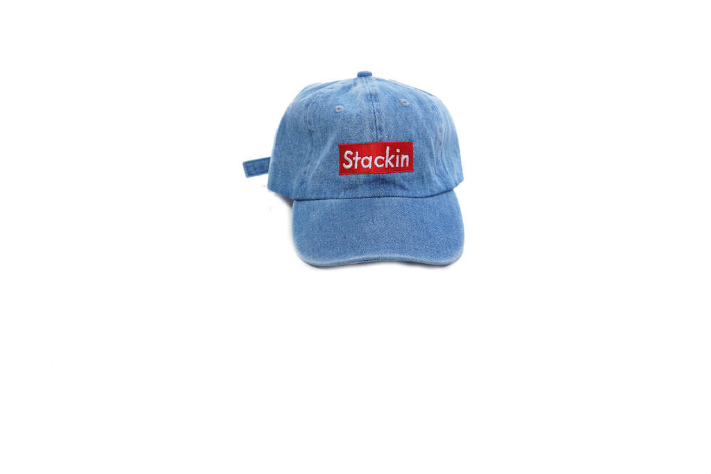 Stackin' Jean Dad Hat ( Blue ) SOLD OUT