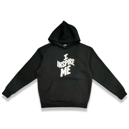 I Inspire Me Heavyweight Hoodie (Black)