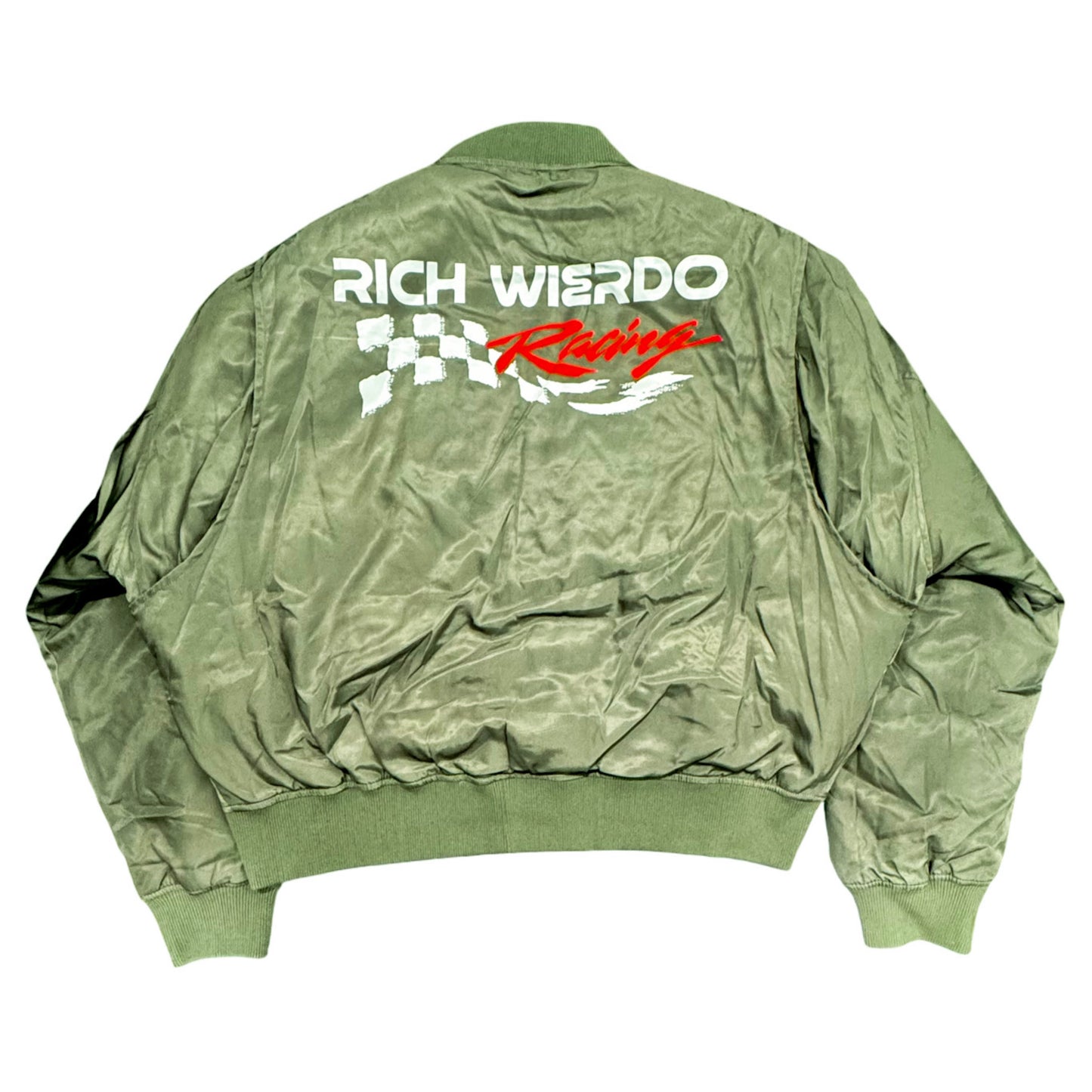 RichWierdo Racing  Flight Jacket (Army Green)