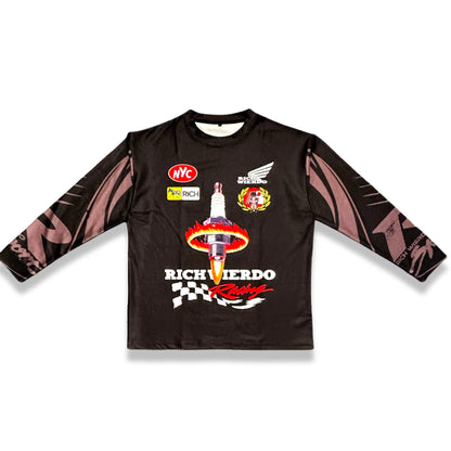 Richwierdo Spark Plug mesh shirt