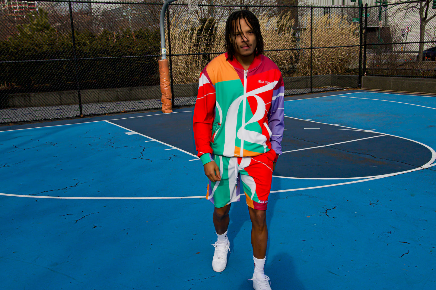 Rich Royal Track & Field Jacket