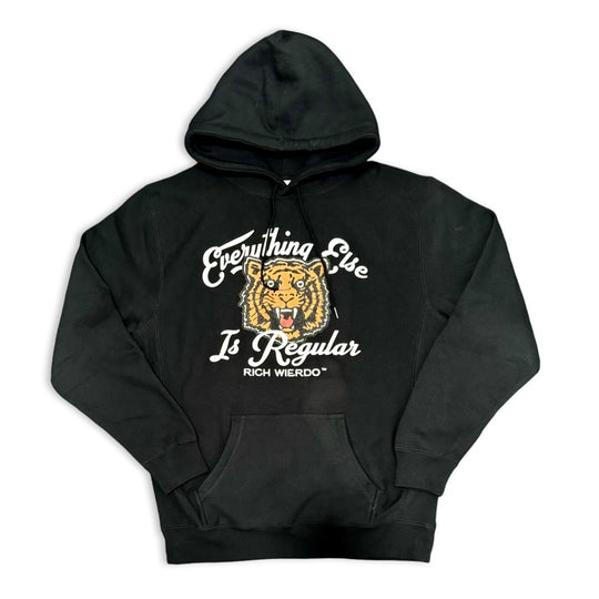 Everything Else is Regular Tiger Hoodie (Black)