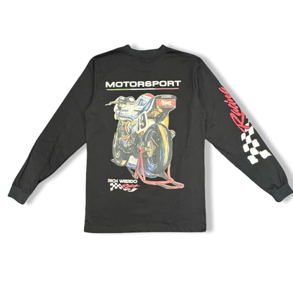 Richwierdo Racing Bulldog Longsleeve Tee (Black)