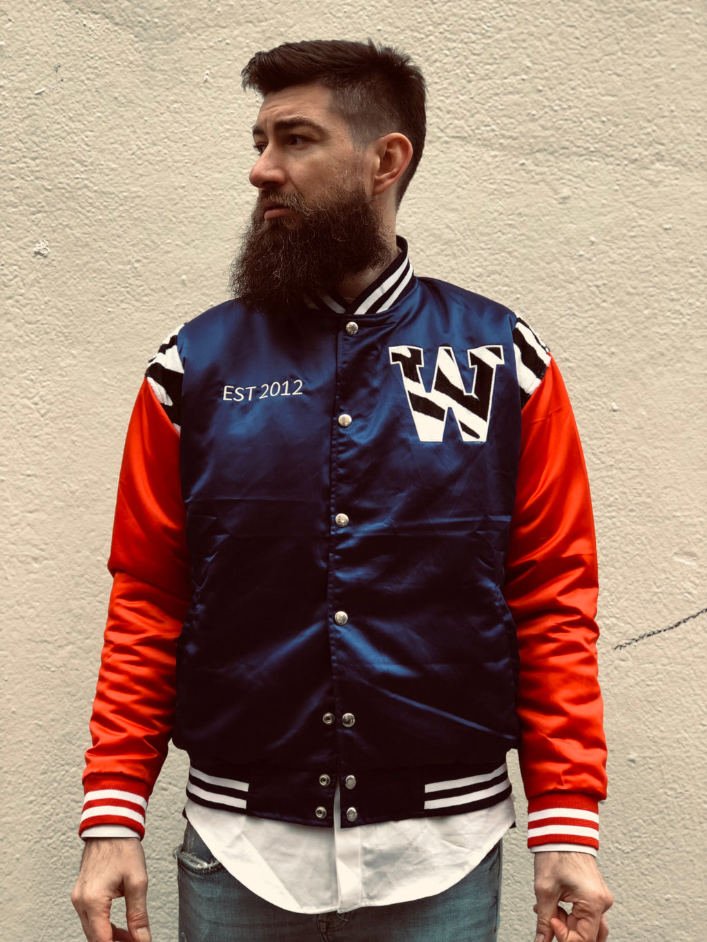 Trillion Dollar Baby Varsity (Satin Red)