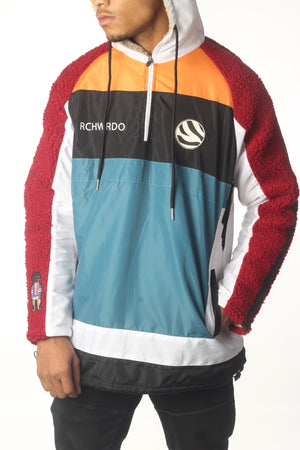RichWierdo Sherpa Fleece PullOver (White)