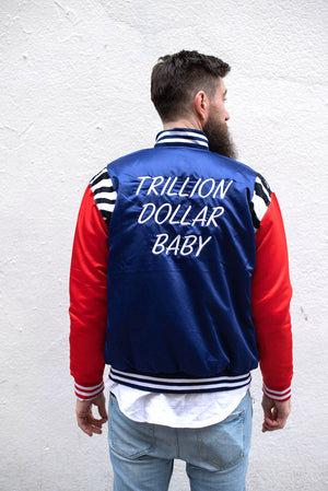Trillion Dollar Baby Varsity (Satin Red)