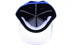 Digital Nerd Satin Snap Back (Royal Blue)