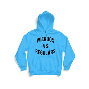 The Wierdos Vs The Regulars Hoodie (Carolina Blue)