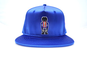 Digital Nerd Satin Snap Back (Royal Blue)