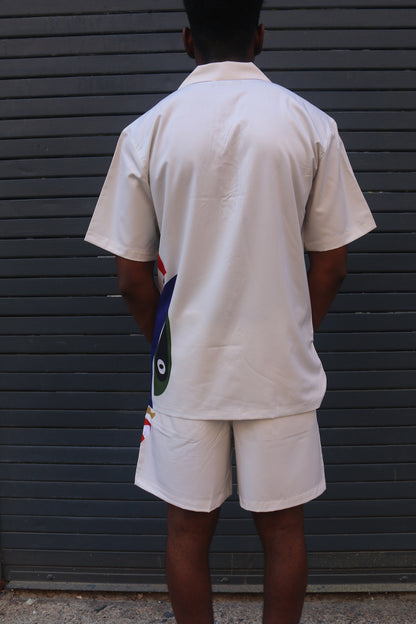 Off White Silk Totem Set