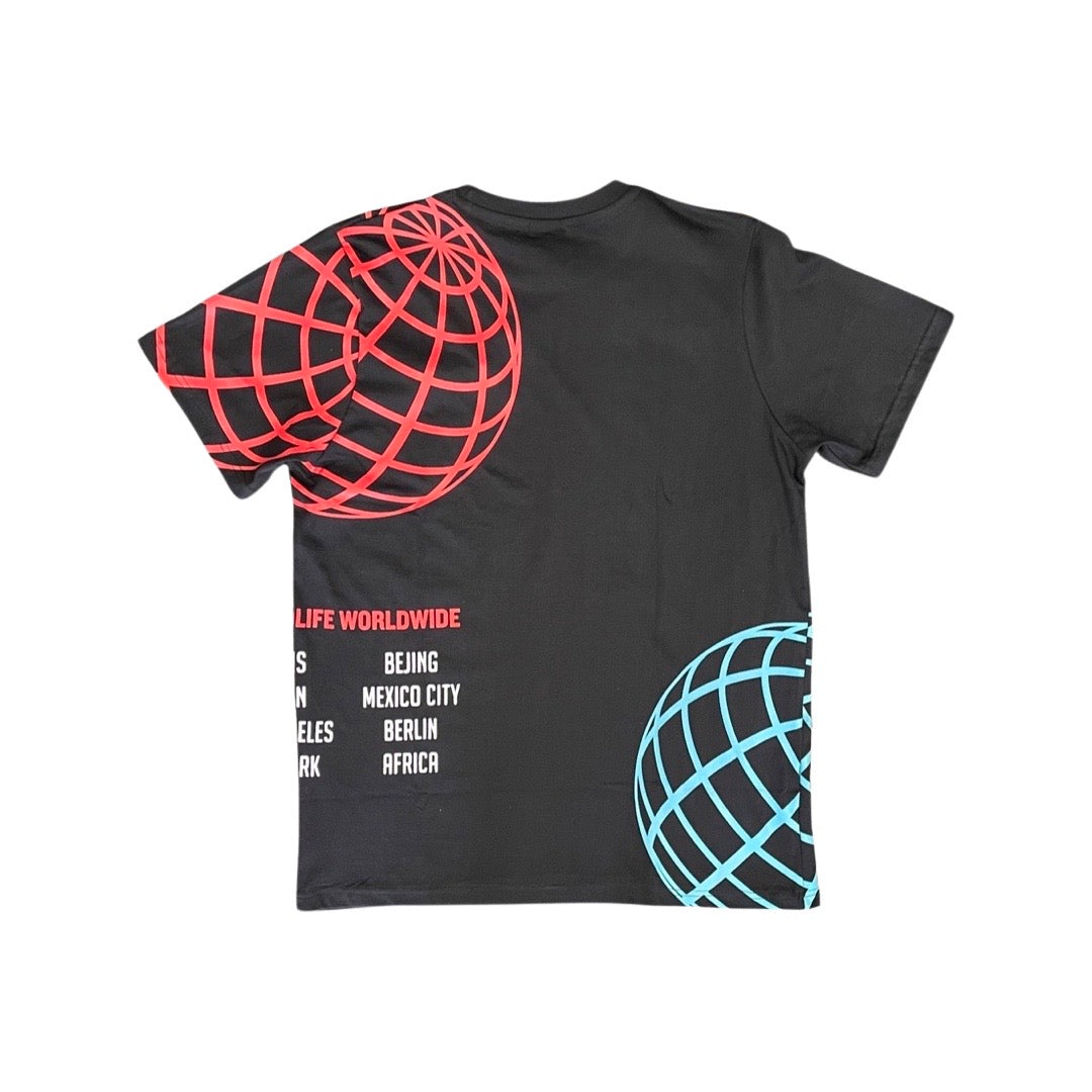 Music Art Wildlife World Tour Tee (black)