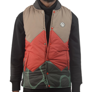 Almighty “W” Reversible Vest (Green Camo)
