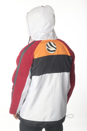 RichWierdo Sherpa Fleece PullOver (White)