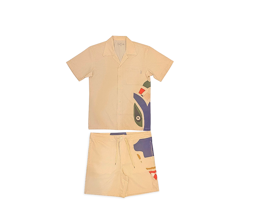Off White Silk Totem Set