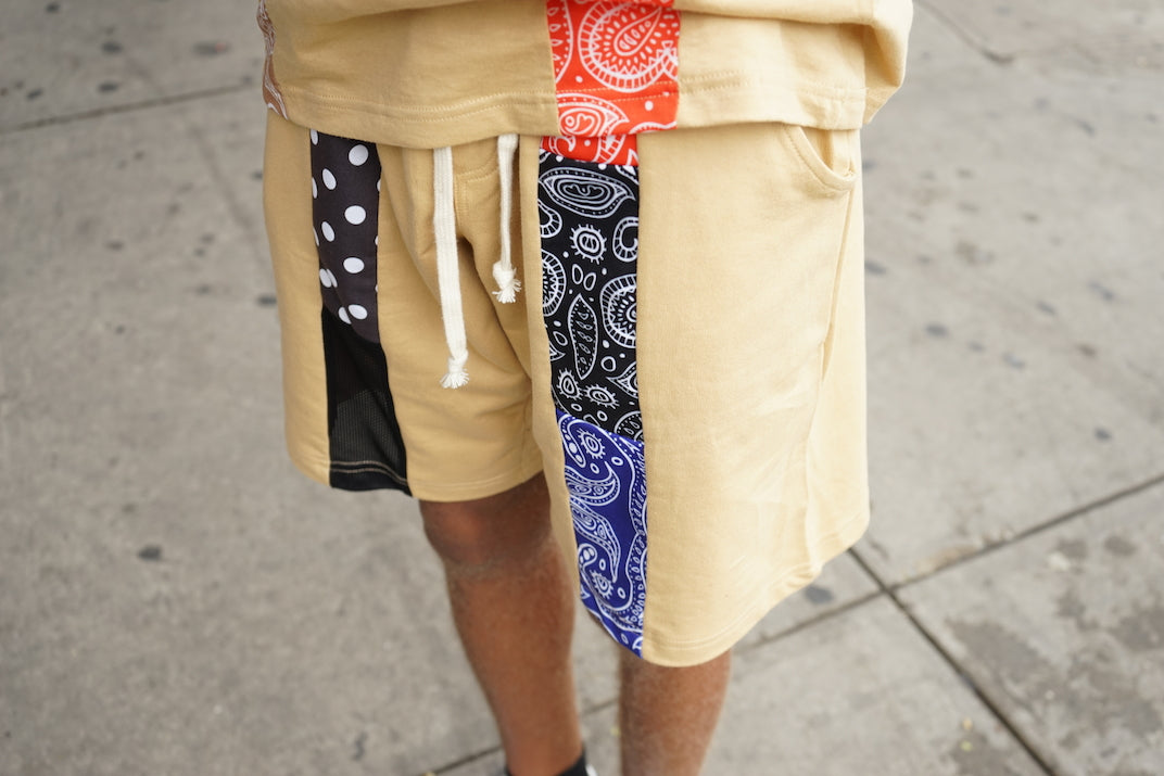 RCHWRDO Patchwork Shorts (Bronze)