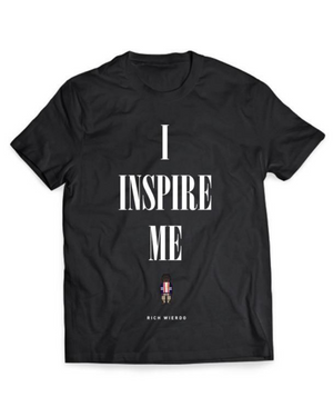 I Inspire Me Graphic Tee (Black)