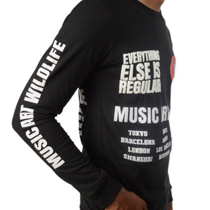 RichWierdo World Tour Longsleeve Tee (Black)