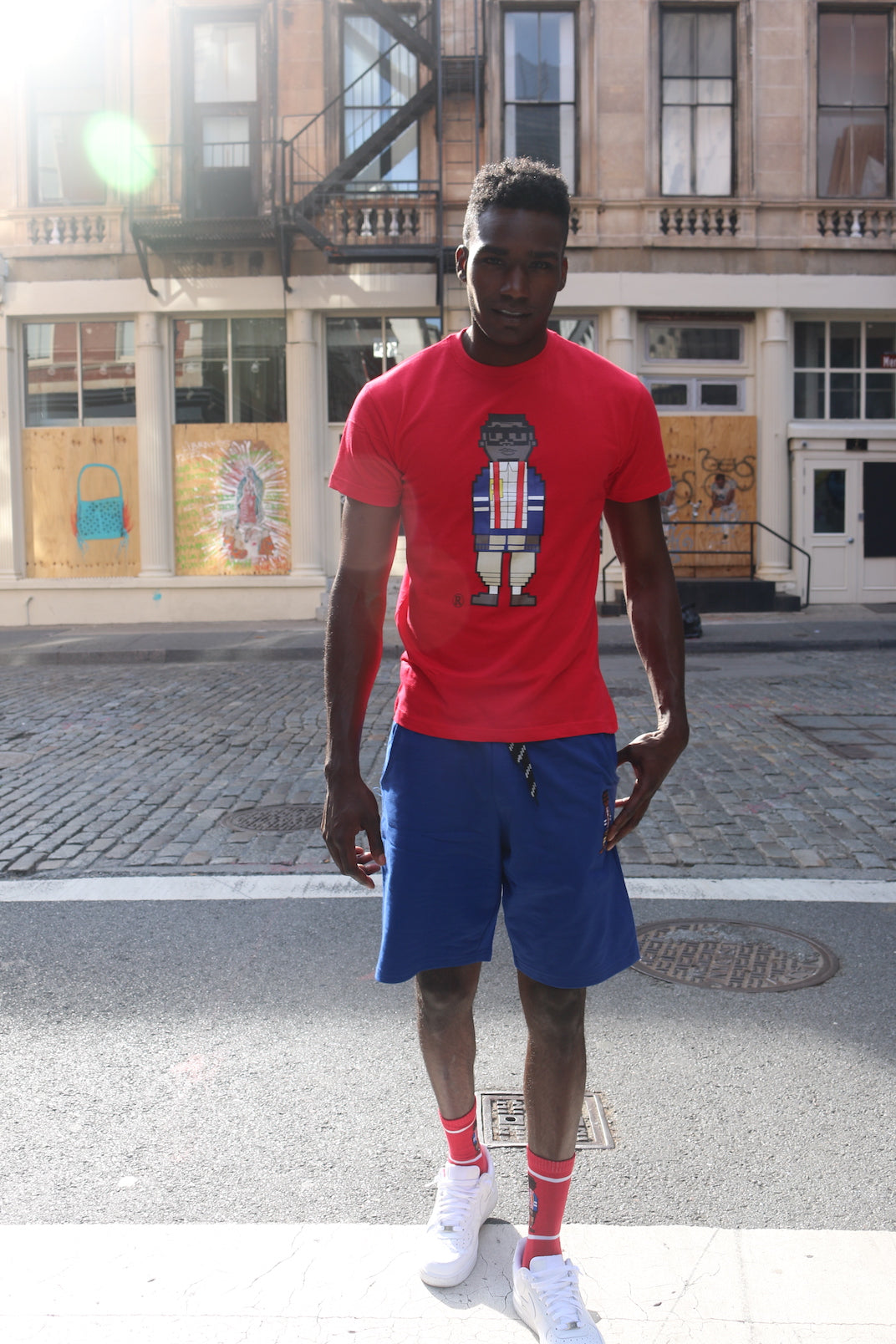 RichWierdo Digital Nerd logo Tee (Red)