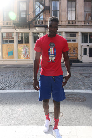 RichWierdo Digital Nerd logo Tee (Red)