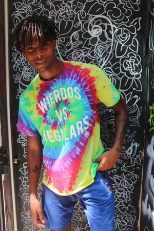 Wierdos Vs Regulars Tye Dye Tee