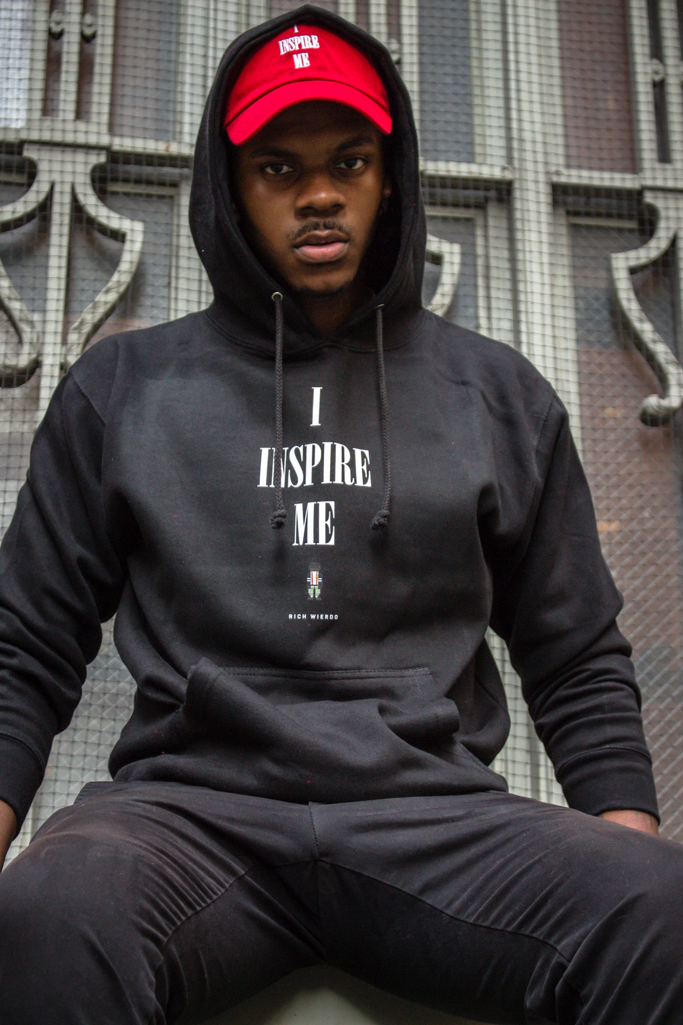 I Inspire Me Hoodie (Black)