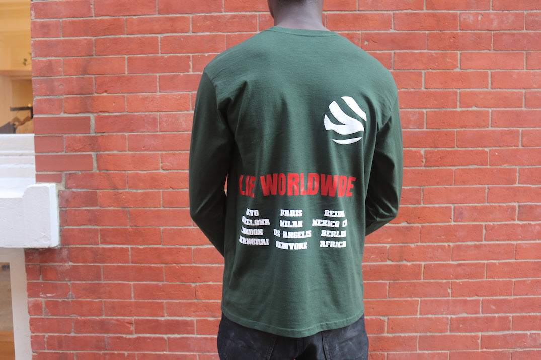 RichWierdo World Tour Longsleeve (Hunter Green)