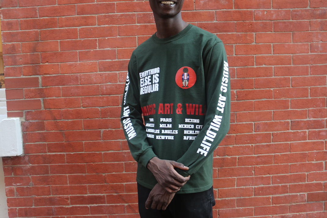 RichWierdo World Tour Longsleeve (Hunter Green)