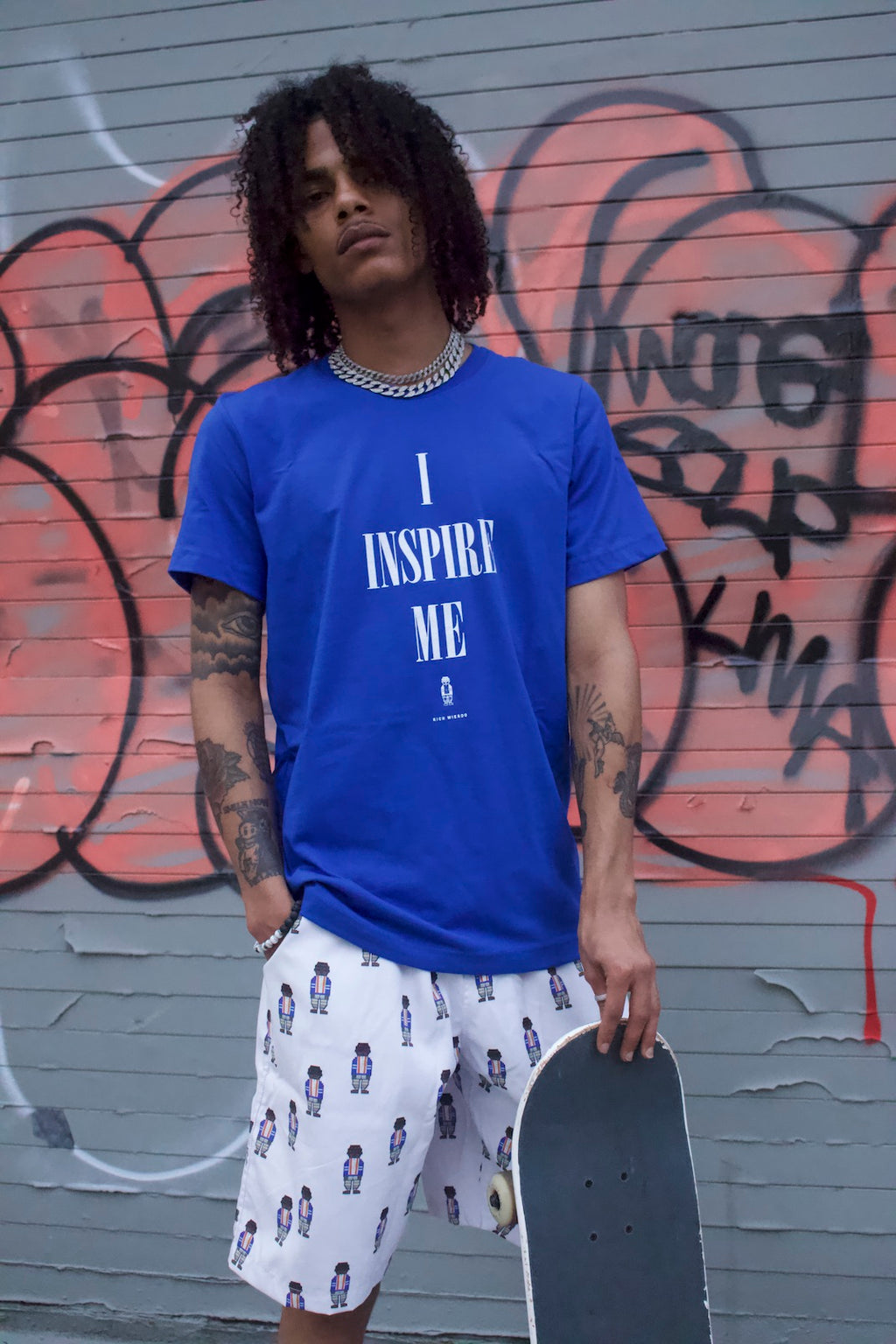 I Inpsire Me Tee (Royal Blue) (Sold Out)