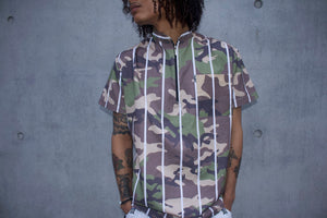 RichWierdo Pin Stripe/Camo (Dress Shirt)