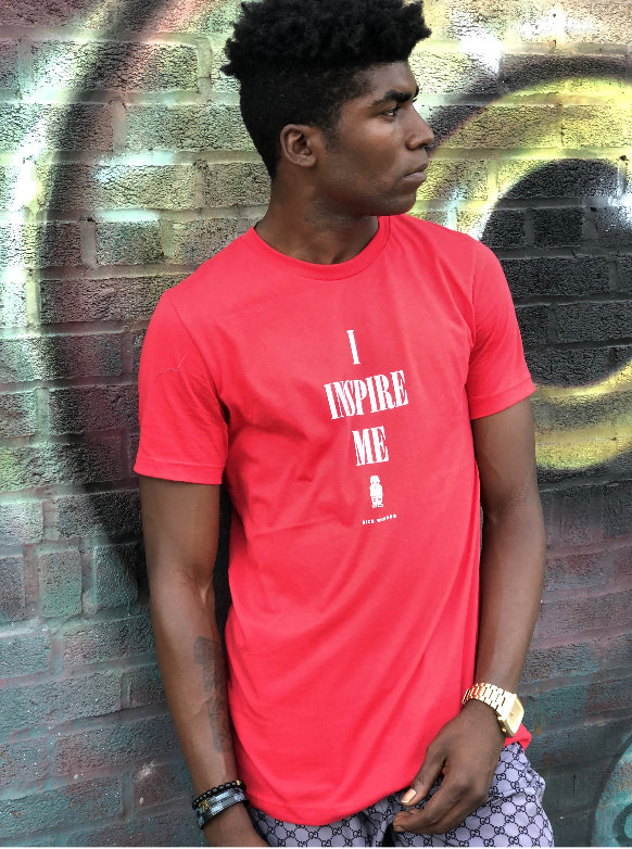 I Inspire Me Graphic Tee (Red)