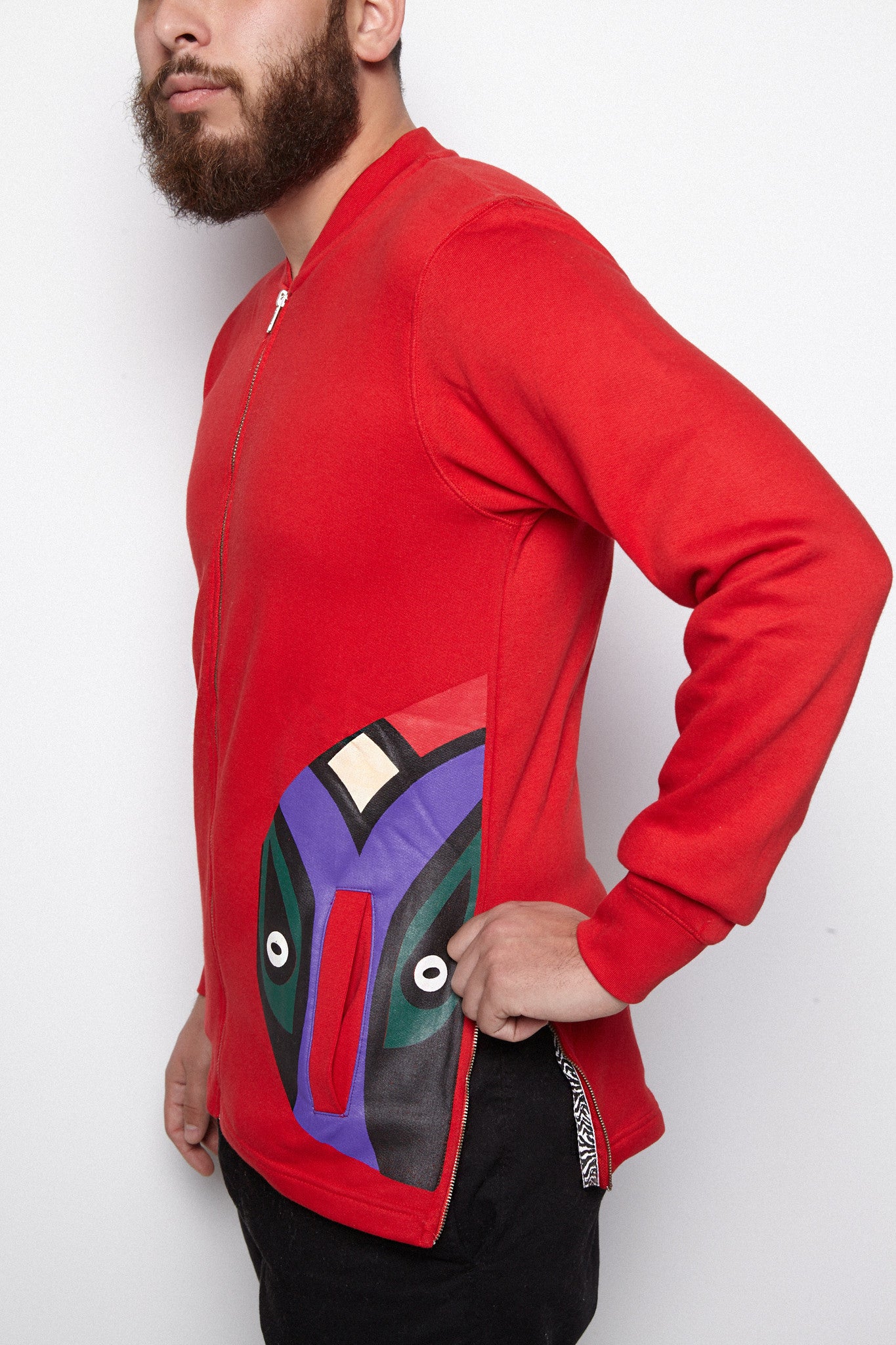 Totem Track Jacket ( Power Red ) SOLD OUT