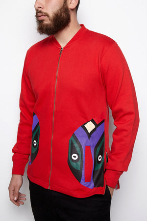 Totem Track Jacket ( Power Red ) SOLD OUT