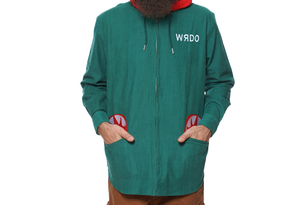 Corduroy  Zip Hoody