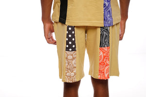 RCHWRDO Patchwork Shorts (Bronze)