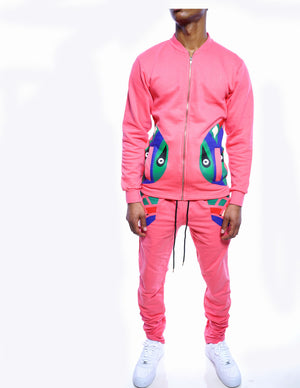 Totem Track Suit (Salmon)