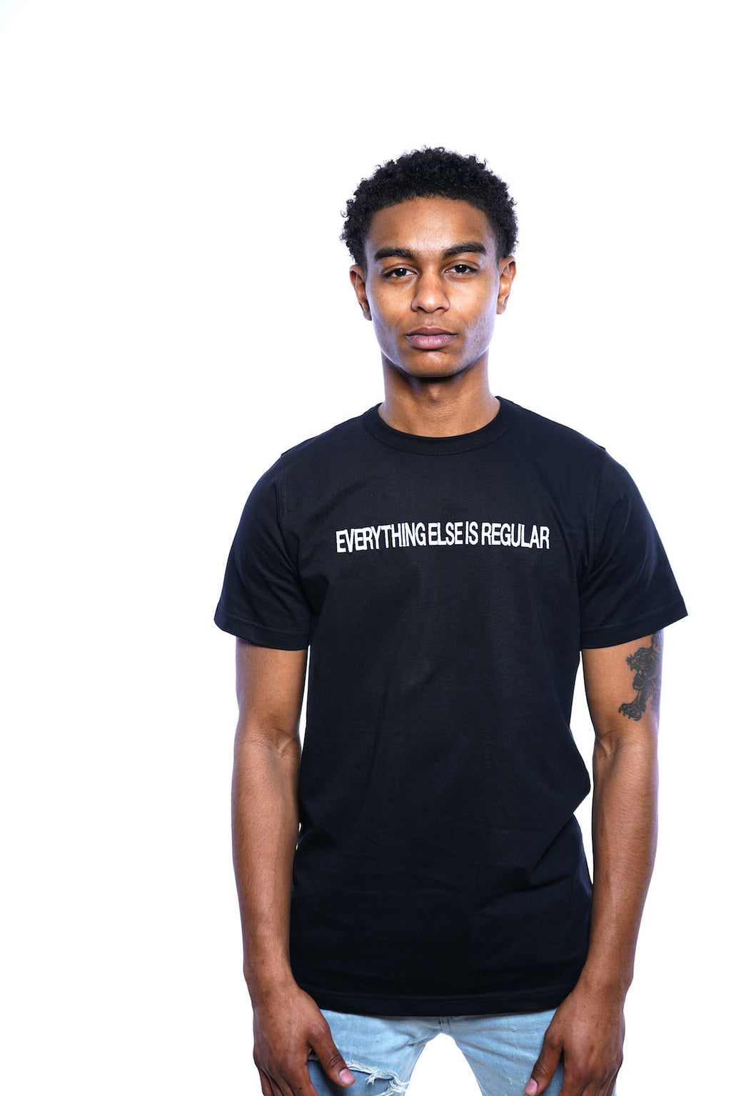 Everything Else Is Regular Tee (Black)