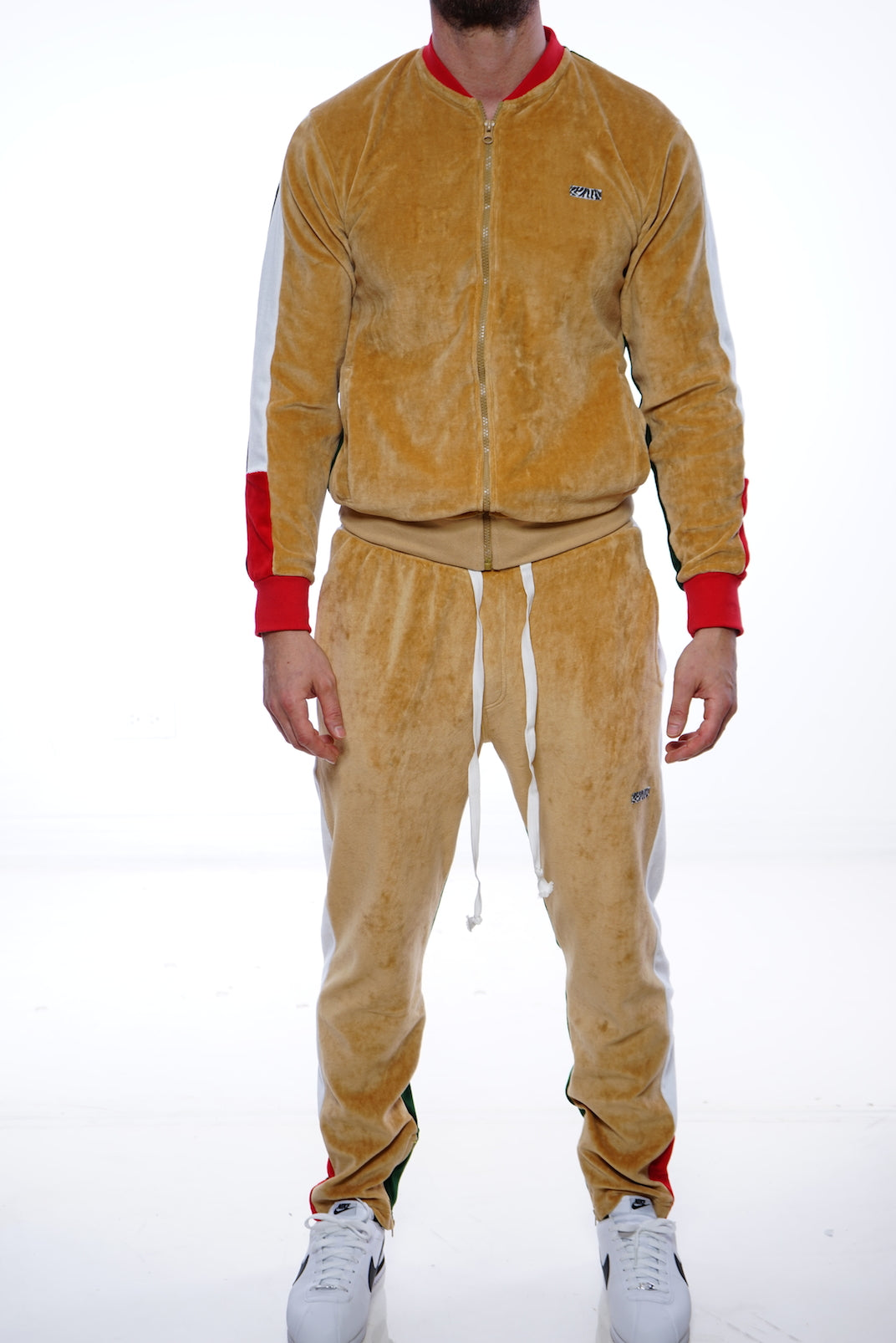 RichWierdo 2-Tone Velour Track Suit (Wheat) SOLD OUT