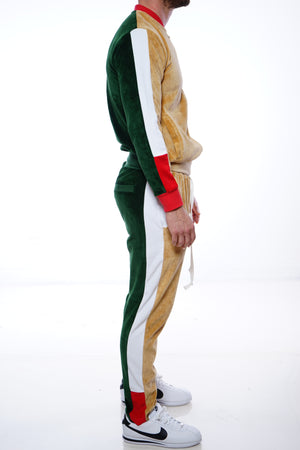 RichWierdo 2-Tone Velour Track Suit (Wheat) SOLD OUT
