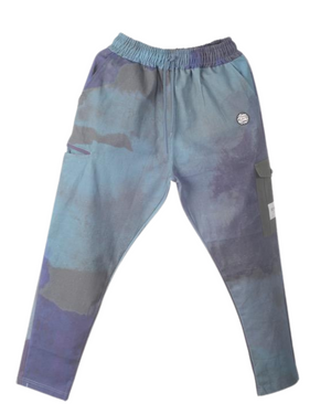 Smoke Camo Army Pants (Blue)