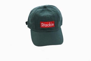 Gold Bricks 'Stackin' Dad Hat - Army Green (Sold Out)