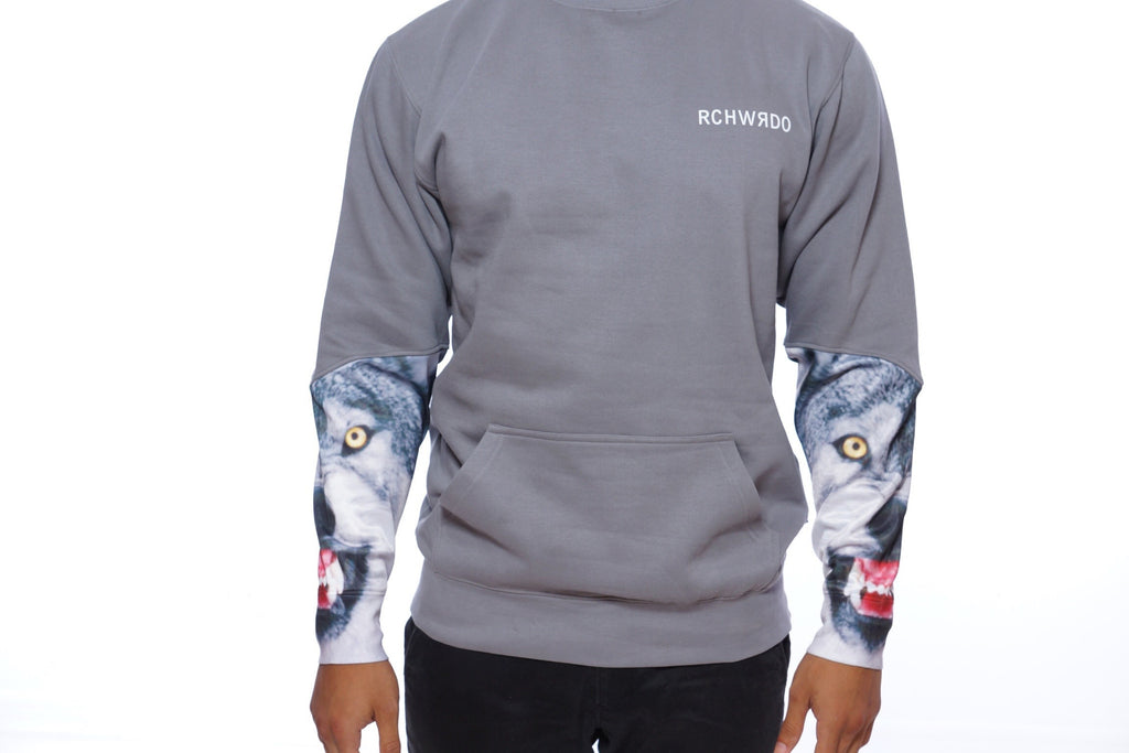 Talented Anml Wolf Crewneck Sweatshirt