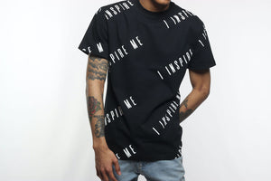 I Inspire Me Monogram Tee (Black)SOLD OUT